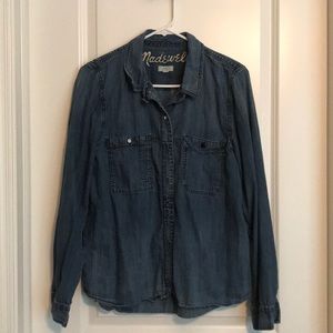 Madewell Tops - Madewell Denim Shirt - L Madewell Tops - Madewell Denim Shirt - L
